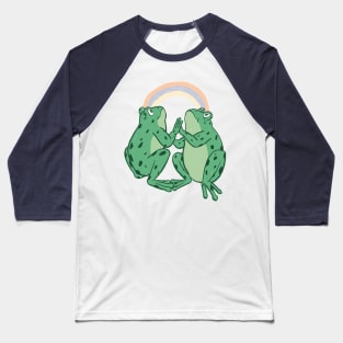 frog rainbow Baseball T-Shirt